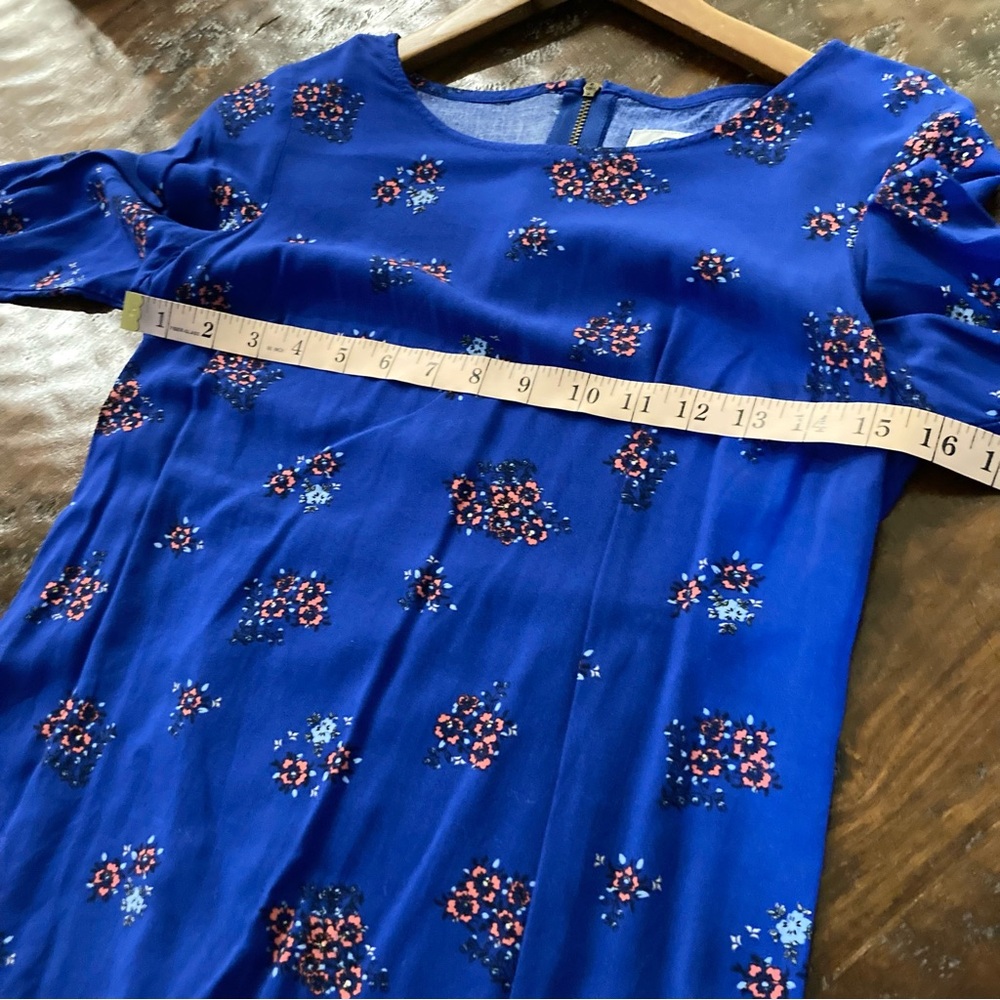 Blue Floral Mini Dress Old Navy Size XS - Picture 7 of 7